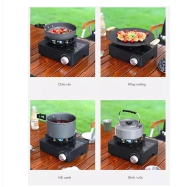 Bếp Ga Mini 3 Đầu Đốt Dã Ngoại - Hỏa Lực Lớn, Dễ Cầm, Chất Liệu Cao Cấp, Giá 180.000 VND 6 Bếp Ga Mini 3 Đầu Đốt Dã Ngoại - Hỏa Lực Lớn, Dễ Cầm, Chất Liệu Cao Cấp, Giá 180.000 VND 6
