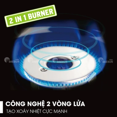 Bếp Ga Mini MS-808 2.200W 2 Vòng Lửa Nhôm Nhẹ Inox Chống Rỉ Bảo Hành 1 Năm 599k 7