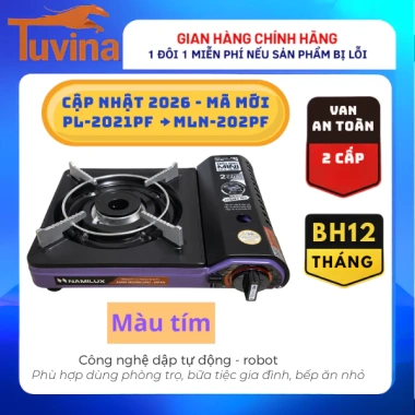 Bếp Ga Mini Namilux 2S Chống Cháy Nổ PL-2.021PF - 2 Bếp, Giá tốt 289.000 VND 10