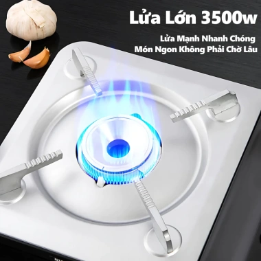 Bếp Ga Mini Siêu Mỏng Tiết Kiệm Gas Nhỏ Gọn, Dễ Mang Theo, An Toàn, Giá 459.000₫