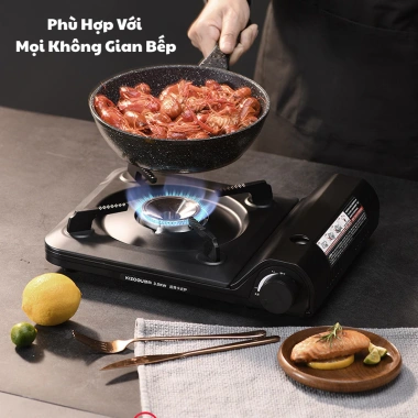 Bếp Ga Mini Siêu Mỏng Tiết Kiệm Gas Nhỏ Gọn, Dễ Mang Theo, An Toàn, Giá 459.000₫