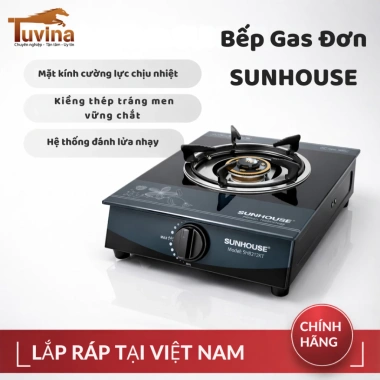Bếp Ga Sunhouse SHB212KT Đơn, Chính Hãng, Bảo Hành 12 Tháng, Giá 429.000₫