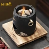 Bếp gang than hoa nguyên khối đun nước, pha trà, khay than - 599k Billba Store 5