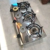 Bếp gas 3 lò ngắn gọn, nấu mỳ cay nhanh, nồi nhỏ tiện lợi – Giá 750.000 VND 2