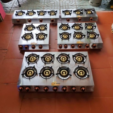 Bếp Gas 3H Gang - Chuyên Mỳ Cay, Bánh Xèo, Bò Né, Giá Sập Sàn 800k 4