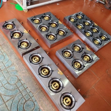 Bếp Gas 3H Gang - Chuyên Mỳ Cay, Bánh Xèo, Bò Né, Giá Sập Sàn 800k 6