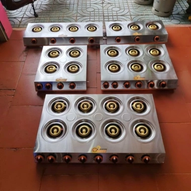 Bếp Gas 3H Gang - Chuyên Mỳ Cay, Bánh Xèo, Bò Né, Giá Sập Sàn 800k 9