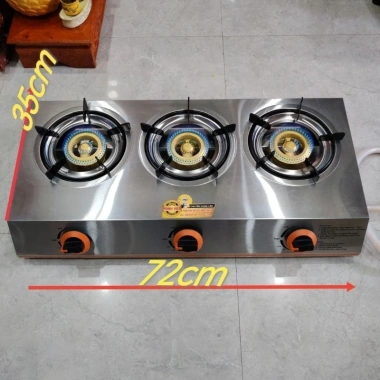 Bếp Gas 3H Gang - Chuyên Mỳ Cay, Bánh Xèo, Bò Né, Giá Sập Sàn 800k 10