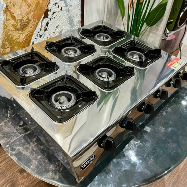 Bếp gas 4 họng - 6 lò - 8 cửa loại 1 chắc chắn, giảm giá 600.000₫ 8