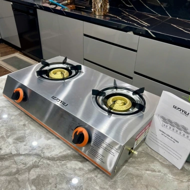 Bếp Gas 4 Lò Tiết Kiệm - Mì Cay, Bánh Xèo, Cơm Niêu, Bảo Hành 12 Tháng, Giá 600k 2