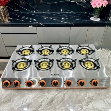 Bếp Gas 4 Lò Tiết Kiệm - Mì Cay, Bánh Xèo, Cơm Niêu, Bảo Hành 12 Tháng, Giá 600k 3
