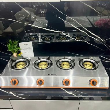Bếp Gas 4 Lò Tiết Kiệm - Mì Cay, Bánh Xèo, Cơm Niêu, Bảo Hành 12 Tháng, Giá 600k 6