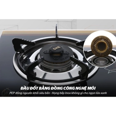 Bếp Gas Đôi Dương Kính SUNHOUSE SHB3.365/SHB3.336/SHB3.226 - Giá 889.000, Bảo Hành 12 Tháng 3