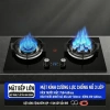 Bếp Gas Đôi Lật Cao Cấp 10 Đầu Đốt - Tự Động Ngắt, Kính Cường Lực, Tiết Kiệm Gas, Bảo Hành 12 Tháng - Giá 2.5 Triệu 10