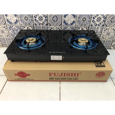 Bếp Gas Đơn Đôi Hồng Ngoại Kính Cường Lực, Đầu Đốt Nhôm Fujishi 229.000 VND 7