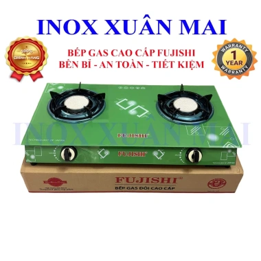 Bếp Gas Đơn Đôi Hồng Ngoại Kính Cường Lực, Đầu Đốt Nhôm Fujishi 229.000 VND 10