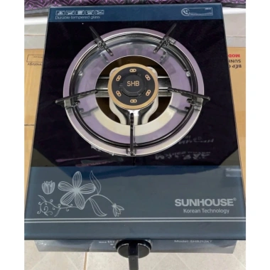 Bếp Gas Đơn Dương Mặt Kính SUNHOUSE SHB212KT Họng Thường – Bảo Hành 12 Tháng, Giá 415.000₫ 2