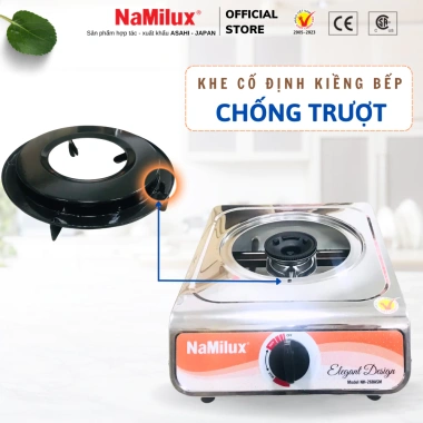 Bếp Gas Đơn NaMilux NH-260ASM/NA-300ASM 3kW Hàng Chính Hãng - Giá 449k, Tiết Kiệm Năng Lượng, Nấu Nhanh