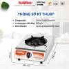 Bếp Gas Đơn NaMilux NH-260ASM/NA-300ASM 3kW Hàng Chính Hãng - Giá 449k, Tiết Kiệm Năng Lượng, Nấu Nhanh 5