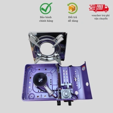 Bếp gas du lịch Namilux Pro Tiny 2.221PS: Nhỏ gọn, lửa cháy lớn, van chống nổ 2S, hộp nhựa 7