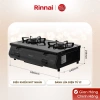 Bếp gas dương Rinnai RJ-565EB, mặt bếp men và kiềng men, hàng chính hãng, giảm 19% 6