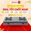 Bếp gas dương Rinnai RV-270(G)N mặt bếp men + kiềng men - Giá ưu đãi 970.200₫