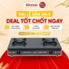 Bếp gas dương Rinnai RV-2.715(G) mặt bếp men + kiềng men - Giá 916.300₫, an toàn, tiết kiệm năng lượng