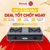Bếp gas dương Rinnai RV-360 GMN - Mặt bếp men, kiềng bếp men, giảm giá 20% chỉ 990.000đ