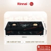 Bếp gas dương Rinnai RV-3.615GL(FM) - mặt bếp kính sang, kiềng bếp men bền, giảm 21% chỉ 1.951.180₫ 6