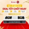 Bếp gas dương Rinnai RV-377(S)N mặt bếp inox kiềng men - Giá ưu đãi 1,250,480₫