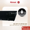 Bếp gas dương Rinnai RV-715Slim GL-D mặt kính, kiềng men Giá ưu đãi 2.842.400₫ 4