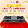 Bếp gas dương Rinnai RV-715Slim(G) mặt bếp men, kiềng bếp men, giảm giá 1.755.600₫