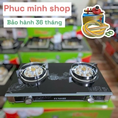 Bếp gas Funishi 9 đầu đốt – Ngọn lửa lớn, kiềng chắn gió, BH 36 tháng, 1,200,000₫ 2