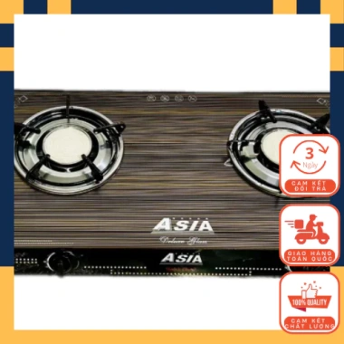 Bếp Gas Hồng Ngoại Asia Tiết Kiệm 30% Gas, Hoa Văn Gỗ Sang Trọng, Giá 499.000đ