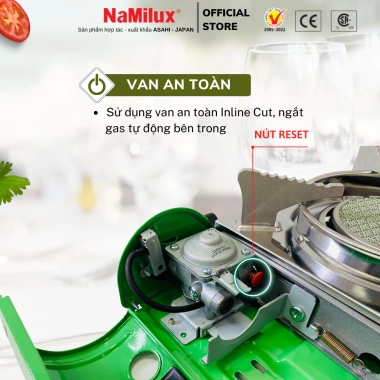 Bếp Gas Mini Du Lịch NaMilux – Thiết Kế Nhỏ Gọn, Giá 399.000, Hàng Chính Hãng 3