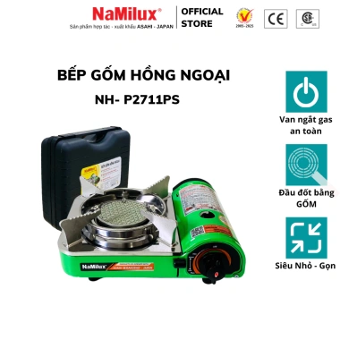 Bếp Gas Mini Du Lịch NaMilux – Thiết Kế Nhỏ Gọn, Giá 399.000, Hàng Chính Hãng 9