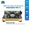 Bếp Gas Mini Maxsun MS-7 2.900W Sơn Tĩnh điện, Chống Nổ - Hàng Chính Hãng, Giá chỉ 559.000₫ 5