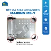 Bếp Gas Mini Maxsun MS-7 2.900W Sơn Tĩnh điện, Chống Nổ - Hàng Chính Hãng, Giá chỉ 559.000₫ 7