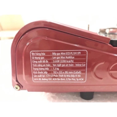 Bếp gas mini Namilux 191ps Đà Nẵng ship 30p - Giá sỉ 325k cho nhà hàng, quán 4
