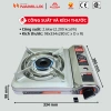 Bếp gas mini Namilux 2S MLN-202SS - Chống cháy nổ, inox, hàng chính hãng, 340.000₫ 2