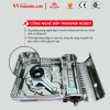Bếp gas mini Namilux 2S MLN-202SS - Chống cháy nổ, inox, hàng chính hãng, 340.000₫ 5