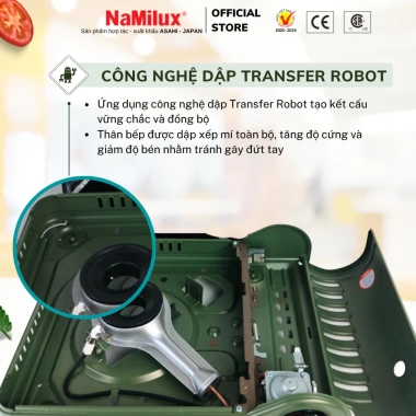 Bếp Gas Mini NaMilux NH-P3.320PF Van Ngắt An Toàn 2.6kW Hàng Chính Hãng Giá ưu đãi 309k 4 Bếp Gas Mini NaMilux NH-P3.320PF Van Ngắt An Toàn 2.6kW Hàng Chính Hãng Giá ưu đãi 309k 4