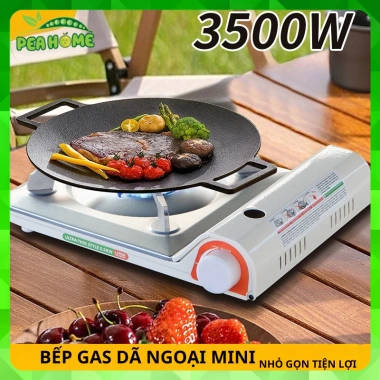 Bếp Gas Mini Nhỏ Gọn Dã Ngoại – Thiết Kế Dễ Đem Theo, Tiện Lợi, Giá 469.000₫