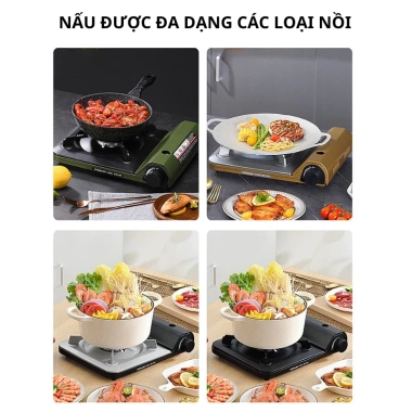 Bếp Gas Mini Nhỏ Gọn Dã Ngoại – Thiết Kế Dễ Đem Theo, Tiện Lợi, Giá 469.000₫