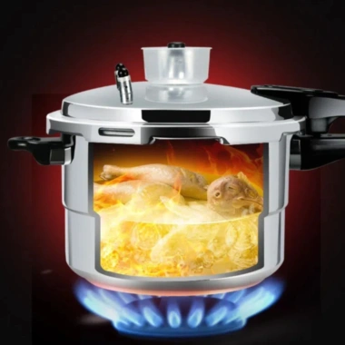 Bếp Gas TUREM 3-13L - Nồi áp suất hợp kim nhôm đa chức năng, khay hấp, nấu tại nhà 453.640₫ 4