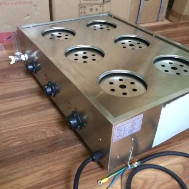 Bếp hấp dimsum 6 xửng 4.5kW - Lò hấp bánh bao, xíu mại, há cảo, chỉ 3,5 triệu 2