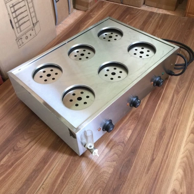 Bếp hấp dimsum 6 xửng 4.5kW - Lò hấp bánh bao, xíu mại, há cảo, chỉ 3,5 triệu 3