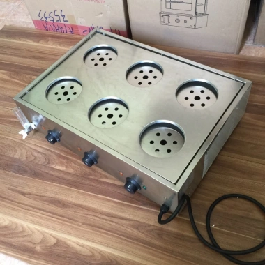 Bếp hấp dimsum 6 xửng 4.5kW - Lò hấp bánh bao, xíu mại, há cảo, chỉ 3,5 triệu 4