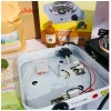 Bếp hơ lá trầu mini điện, tay cầm cách nhiệt chống giật, kèm cây muối chườm mắt thảo dược 5
