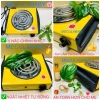 Bếp hơ lá trầu mini điện, tay cầm cách nhiệt chống giật, kèm cây muối chườm mắt thảo dược 7